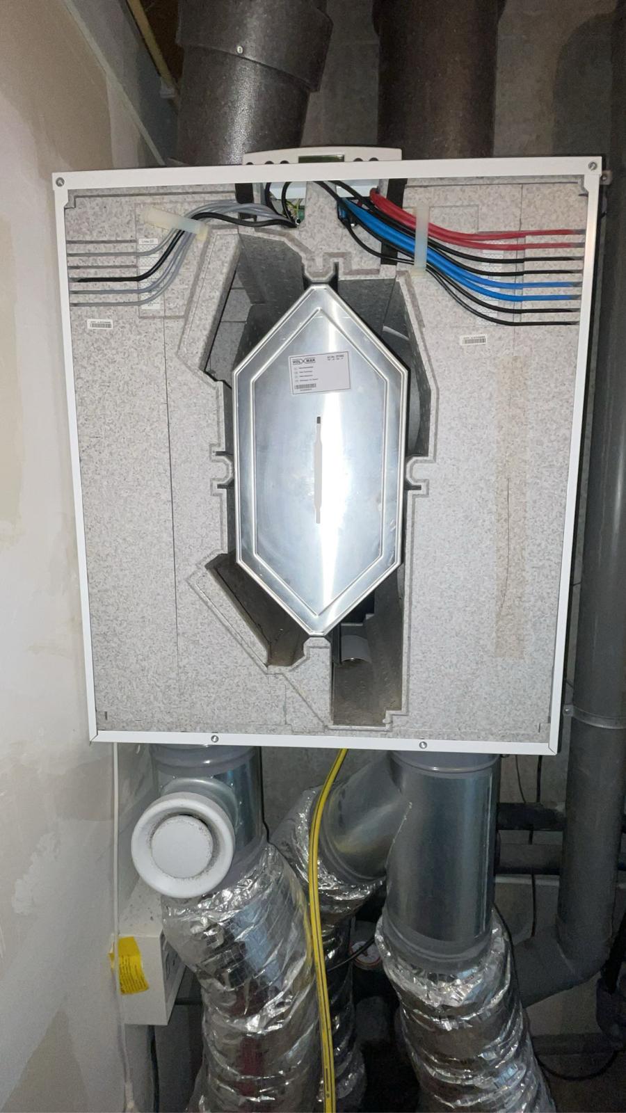 WTW-unit & warmtewisselaar voor reiniging